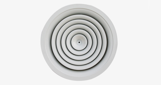 ROUND CEILING DIFFUSERS