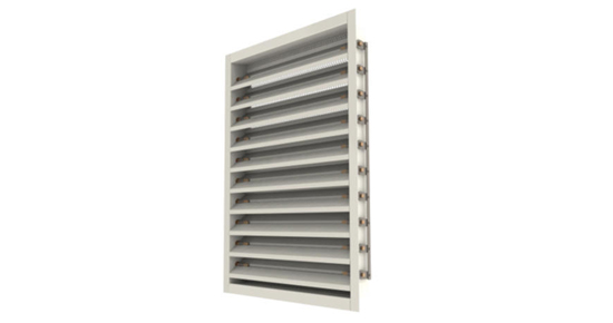 ALG 600 Galvanized Acoustic Louvers