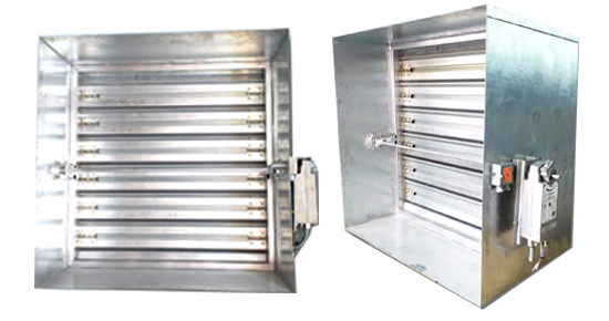 MOTORIZED FIRE DAMPER STATIC