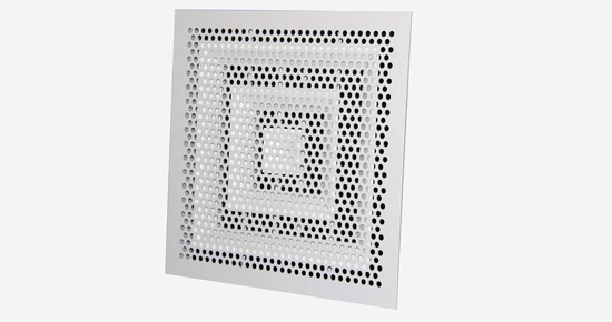 PERFORATED CEILING DIFFUSERS